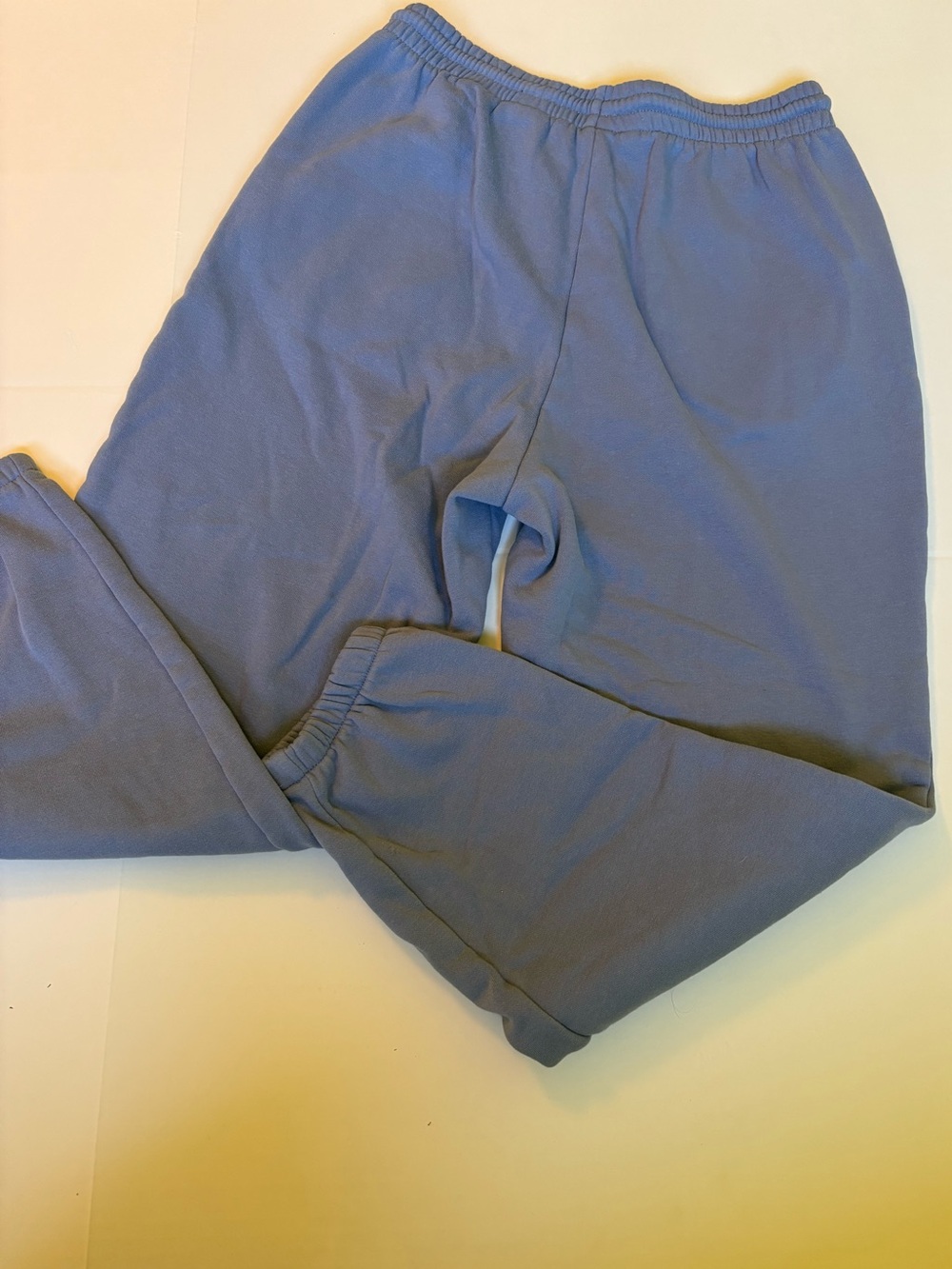 Blue Casual Drawstring Sweatpants - Picture 3 of 3